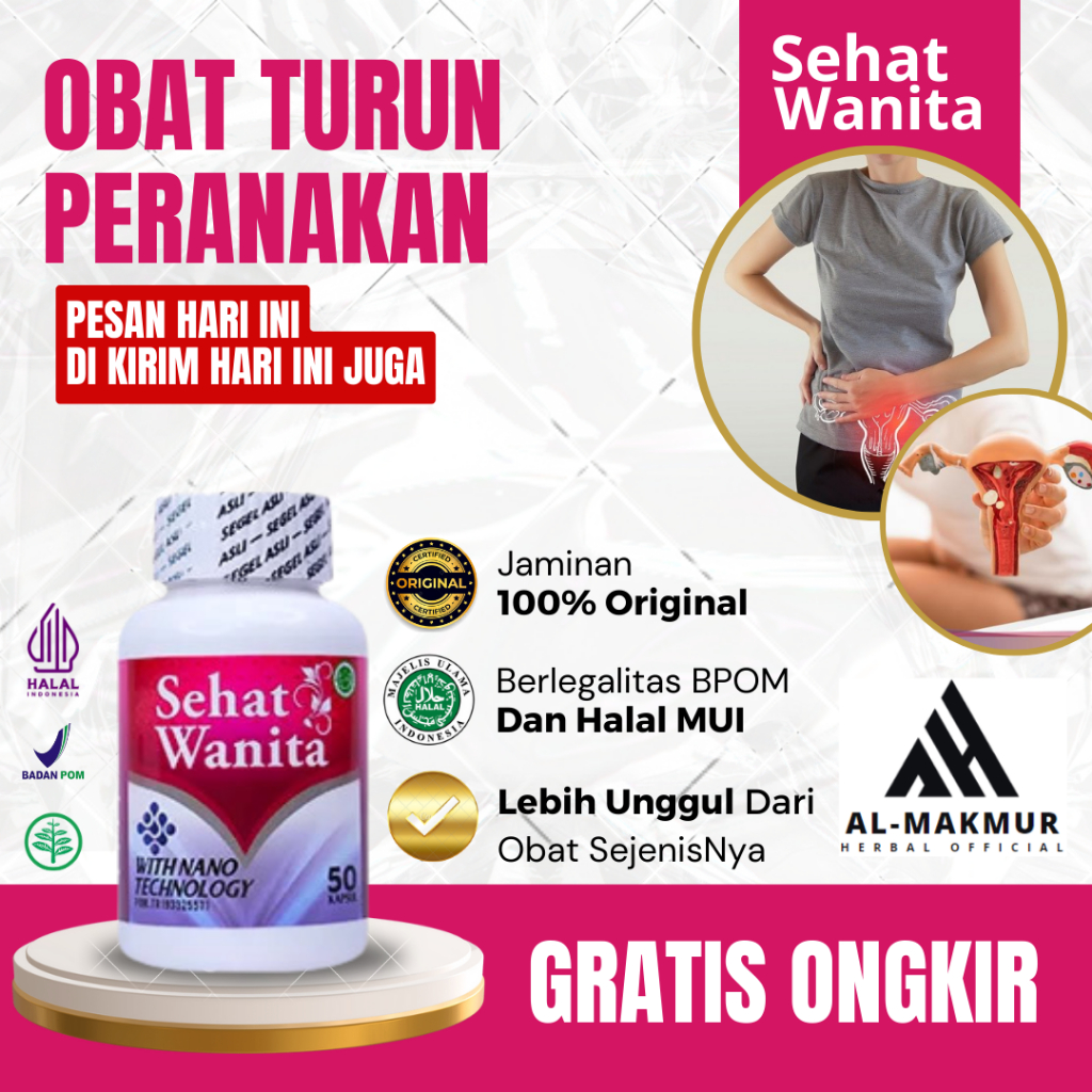 Obat Turun Peranakan, Obat Rahim Turun, Obat Turun Berok Wanita , Obat Menaikan Peranakan Turun, Oba