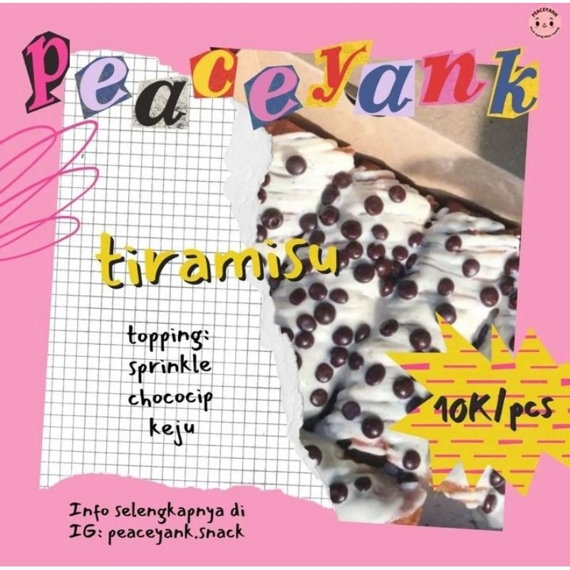 

PISANG COKLAT - PEACEYANK SNACK - NGIN PROJECT