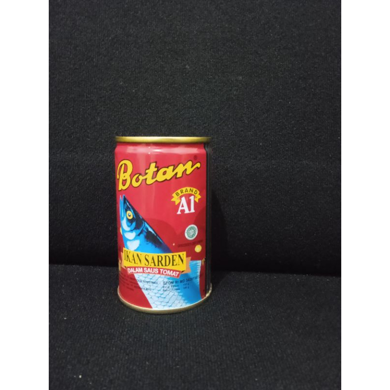 

Botan Sardines 155 gr( ukuran kecil)