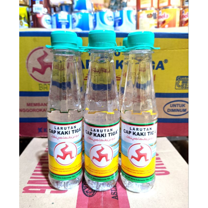

larutan cap kaki tiga 1 pak isi 6 pc