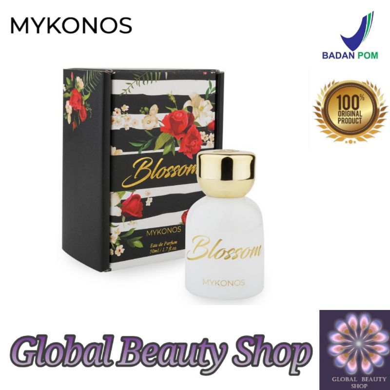 [FREE TESTER RANDOM] GLOBAL BEAUTY SHOP X MYKONOS - Blossom EDP 50 ML - Parfum