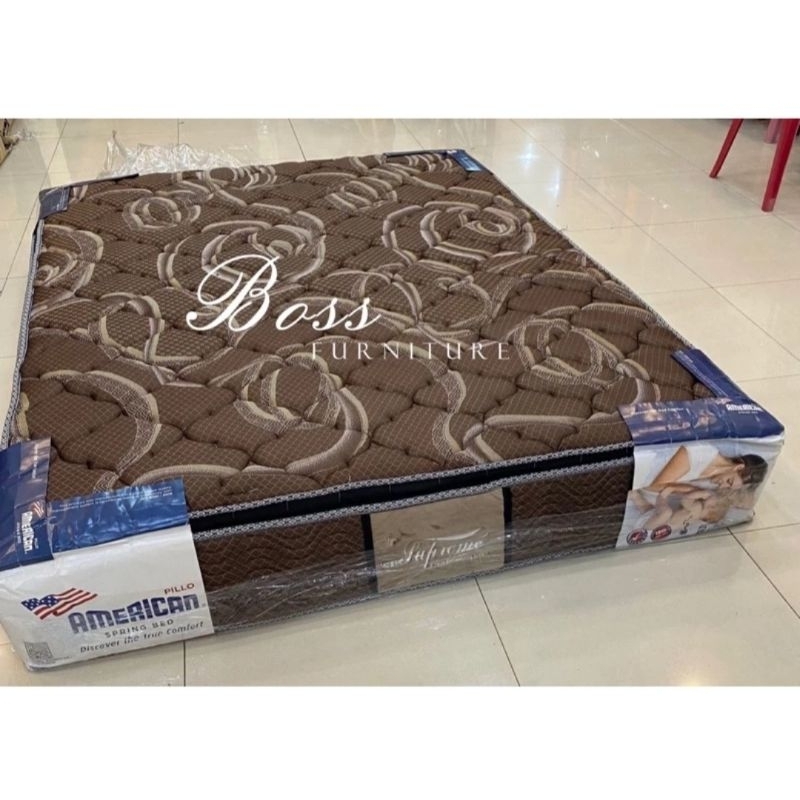 Kasur Springbed American Supreme Pillow No 1 Nomor 2 / Matrass Springbed Per