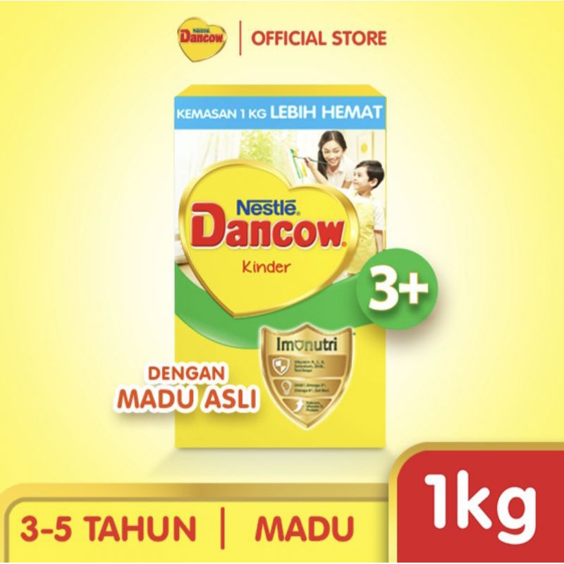 Dancow 3+ madu 1Kg