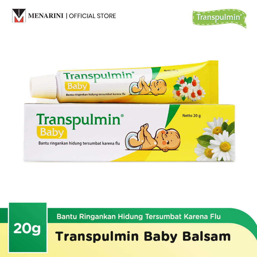 TRANSPULMIN BABY / KIDS Balsam Bayi Anak 20 Gr / 10 Gr / Balsem Flu bayi balsem anak