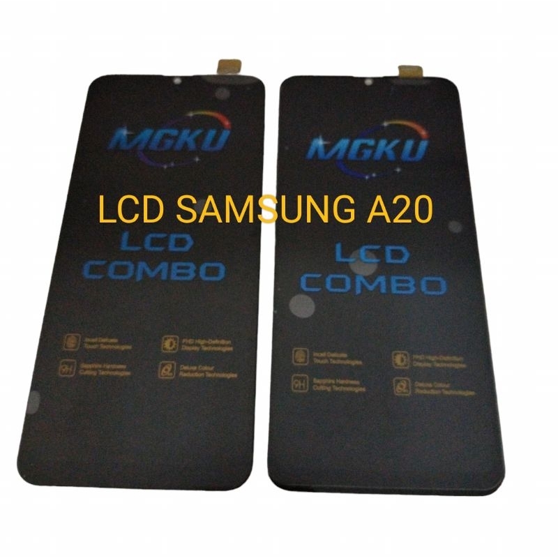 LCD TOUCHSCREEN SAMSUNG A20 - LCD FULLSET SAMSUNG A205F ORIGINAL OEM