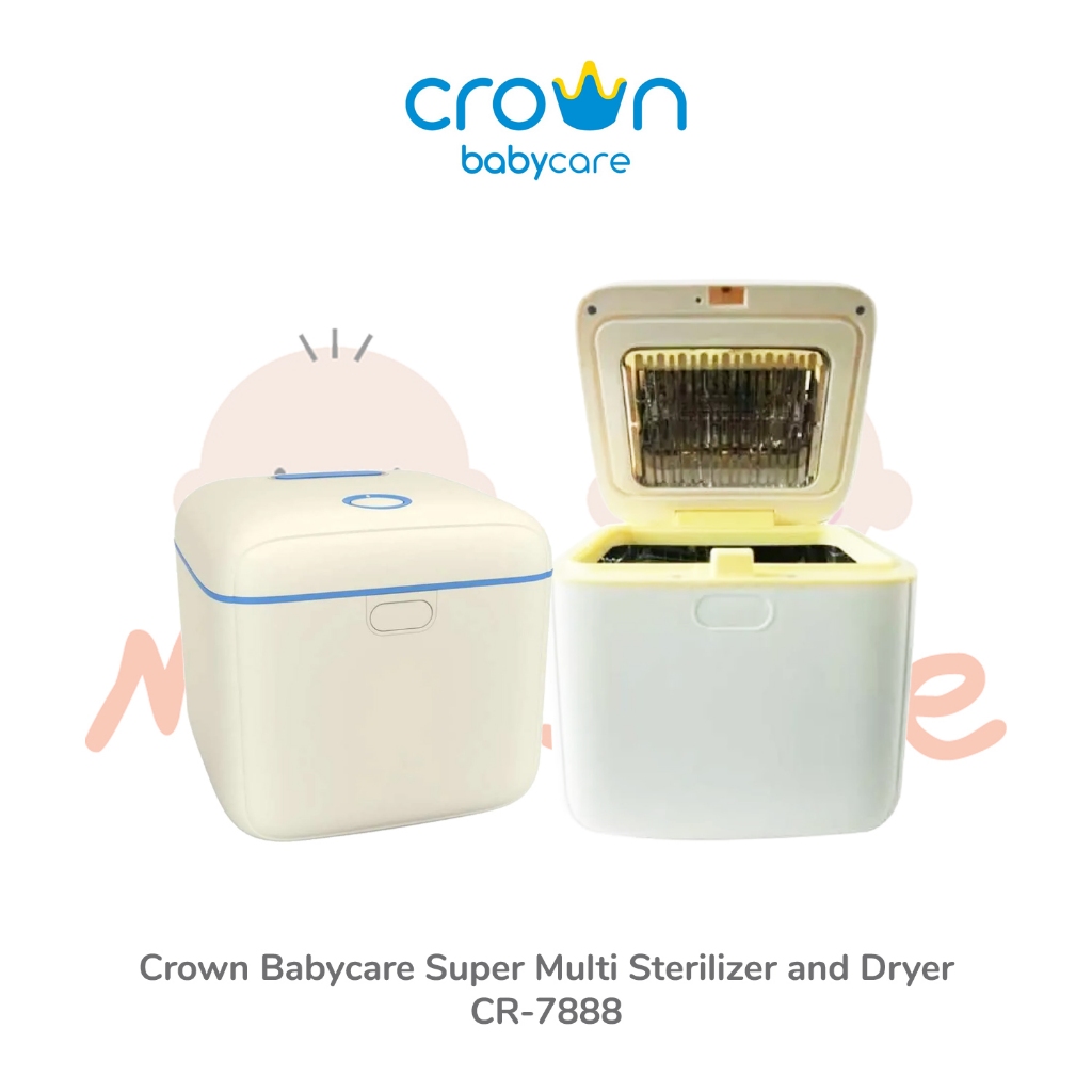 Crown Babycare Super Multi Sterilizer and Dryer Steril dan Pengering Peralatan Bayi UV-C CR-7888