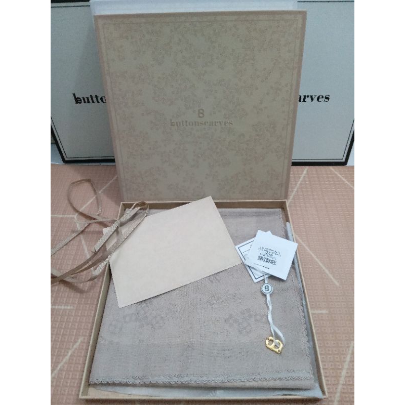 buttonscarves monogram scramble voile square