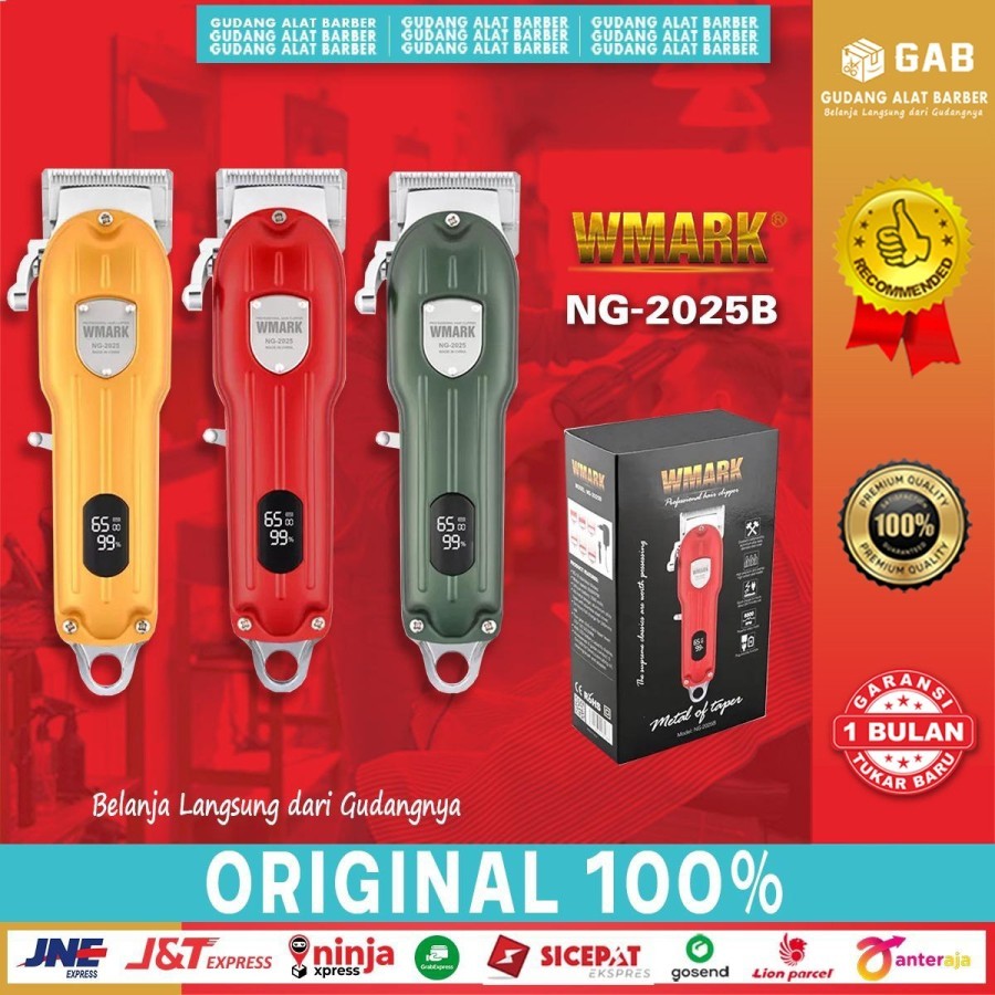 Hair Clipper Wmark NG 2025B Alat Cukur Pangkas Rambut