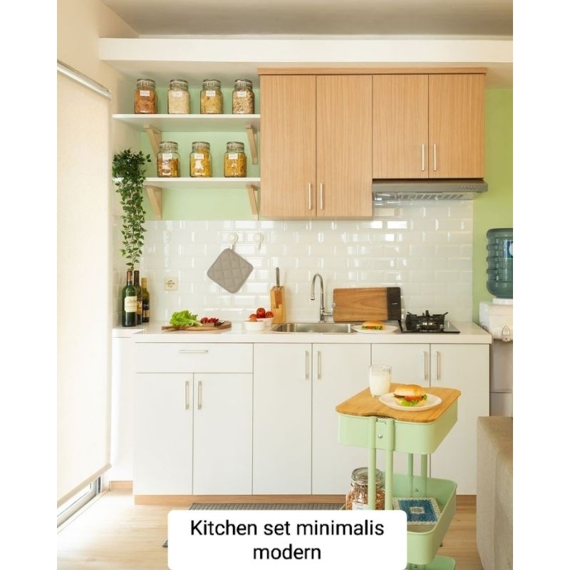 kitchen set minimalis kitchen set hpl kabinet dapur