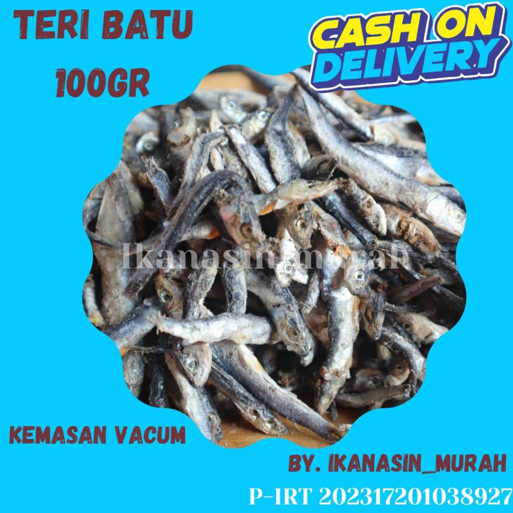 

IKAN ASIN TERI BATU 100GR / IKAN ASIN MURAH BISA COD