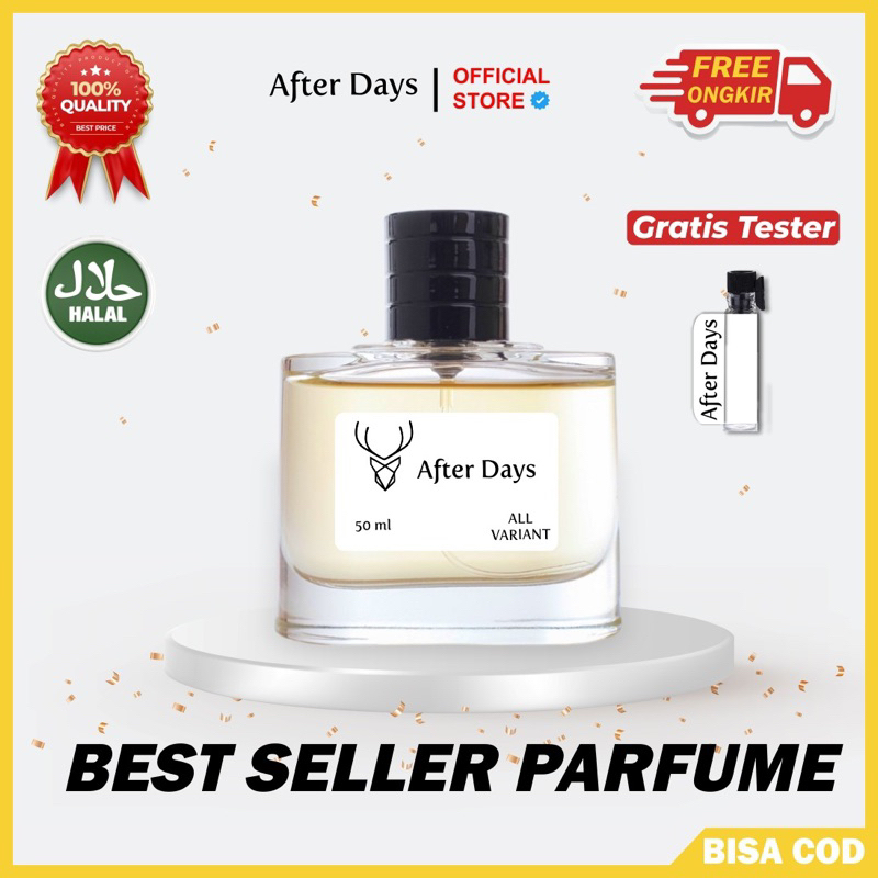 After Days- Parfum Pria & Wanita Tahan Lama Aroma Fresh Maskulin & Feminin SERIES | Parfume Farfum P