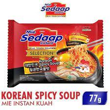 

sedaap korean spicy soup 77 gr