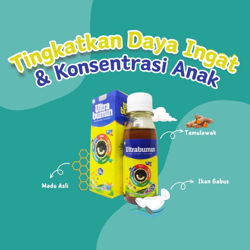 

Madu Kecerdasan Anak Ultrabumin bukan Vitabumin