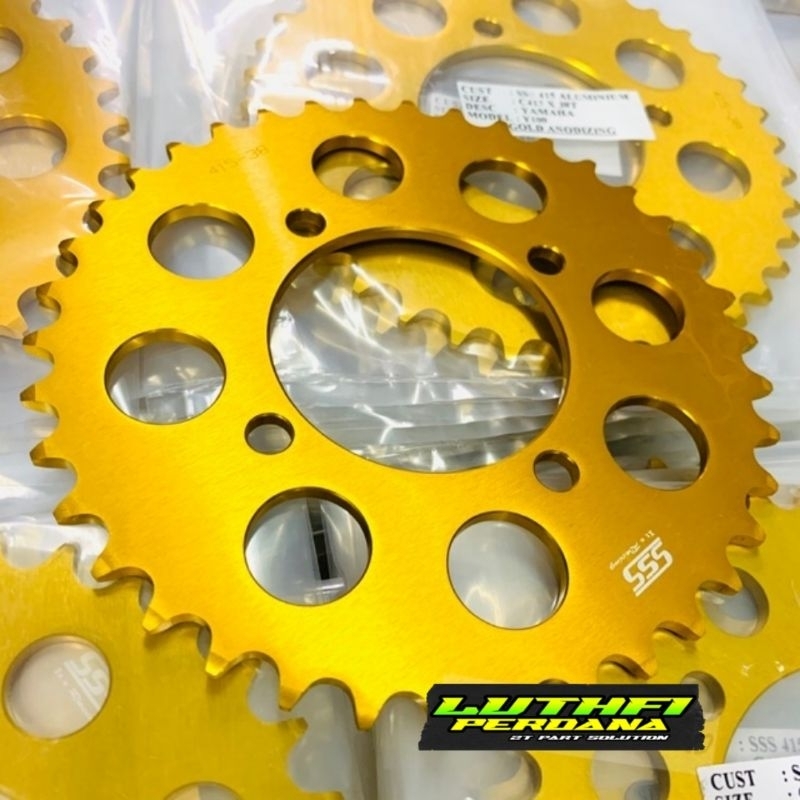 GEAR SSS DURALIUM GOLD YAMAHA F1ZR JUPITER RXZ