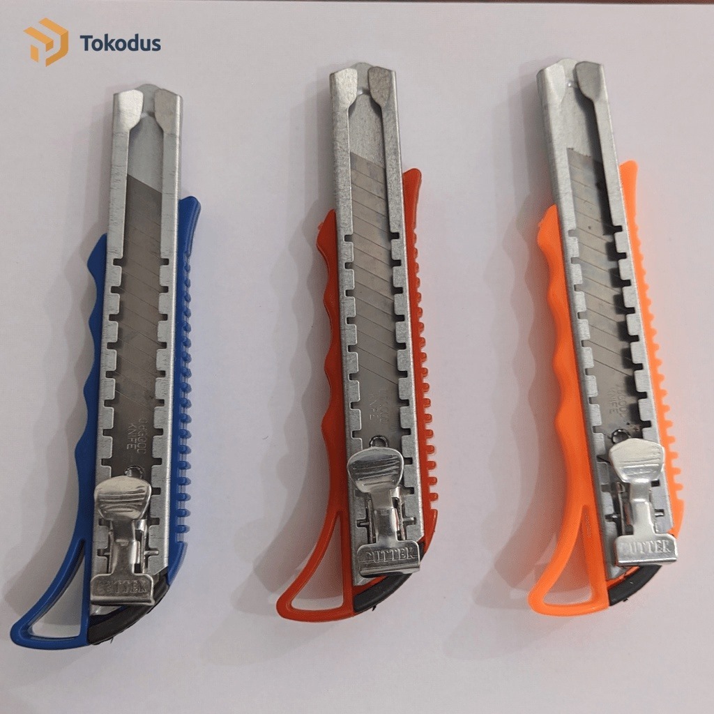 

Pisau Cutter/Kater L 500 / Besar tajam Stainless / Pemotong Kertas