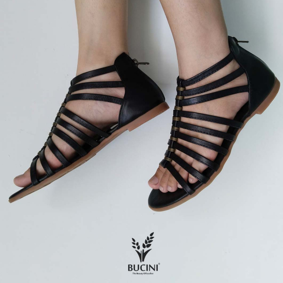 Sandal Wanita Kulit Asli Premium | BUCINI KS 309 G