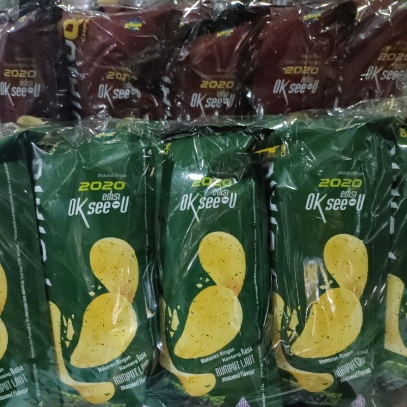 

POTATOQ chips makanan ringan kentang aneka rasa isi 5