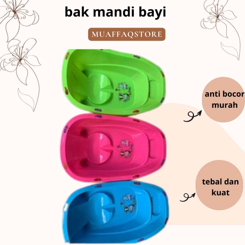 BAK BAYI/BATHUB/BAK MANDI BAYI KARAKTER/BAK BAYI BARU LAHIR