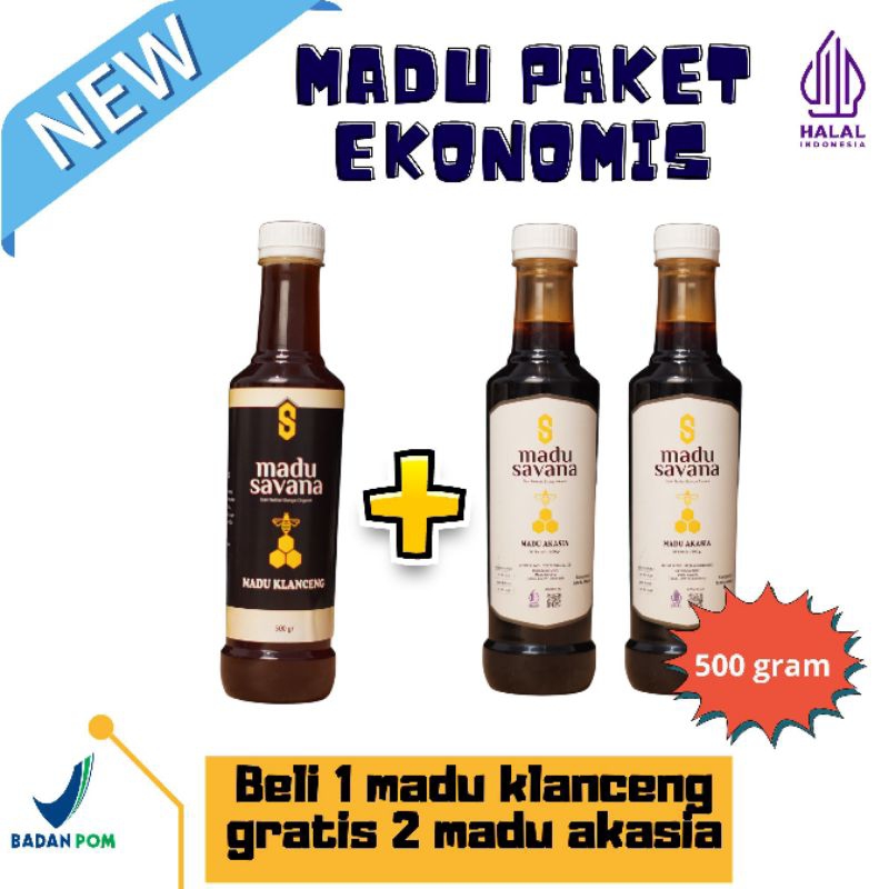 

promo madu klanceng gratis 2 botol akasia