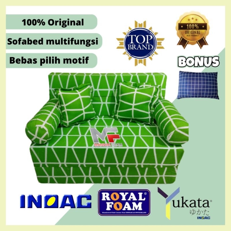 Sofa Bed Inoac D23 Tebal 15  Garansi 10 Tahun  Sofa Bed