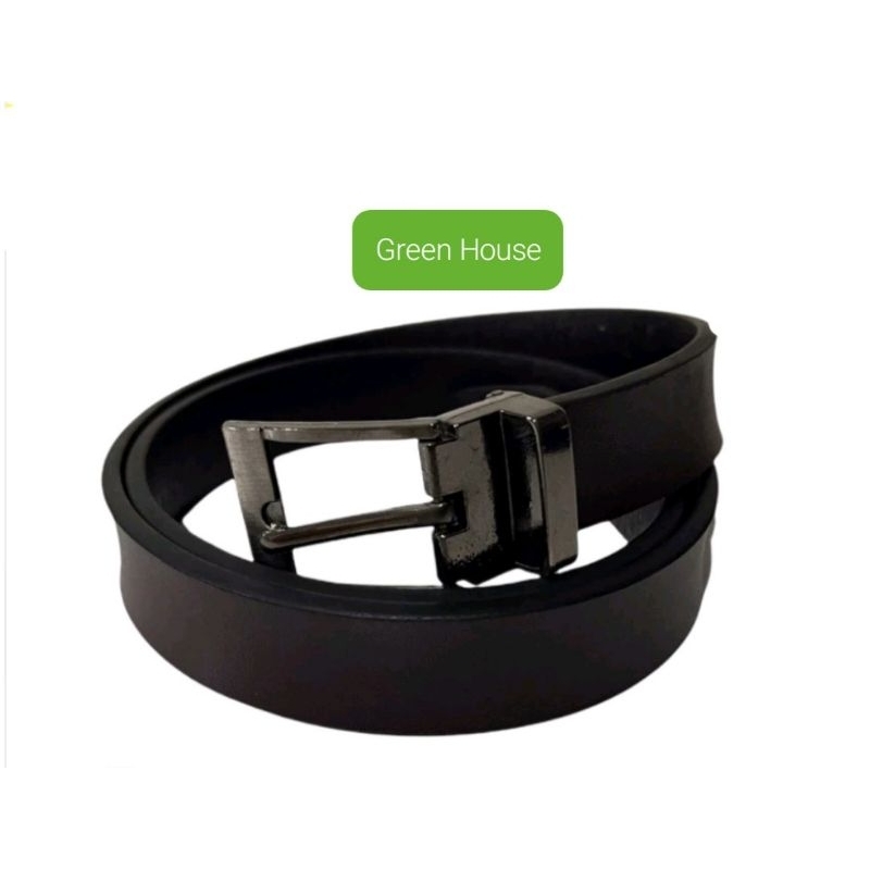 Tali Pinggang Wanita Hitam Gesper Cewek Ikat Pinggang Kulit