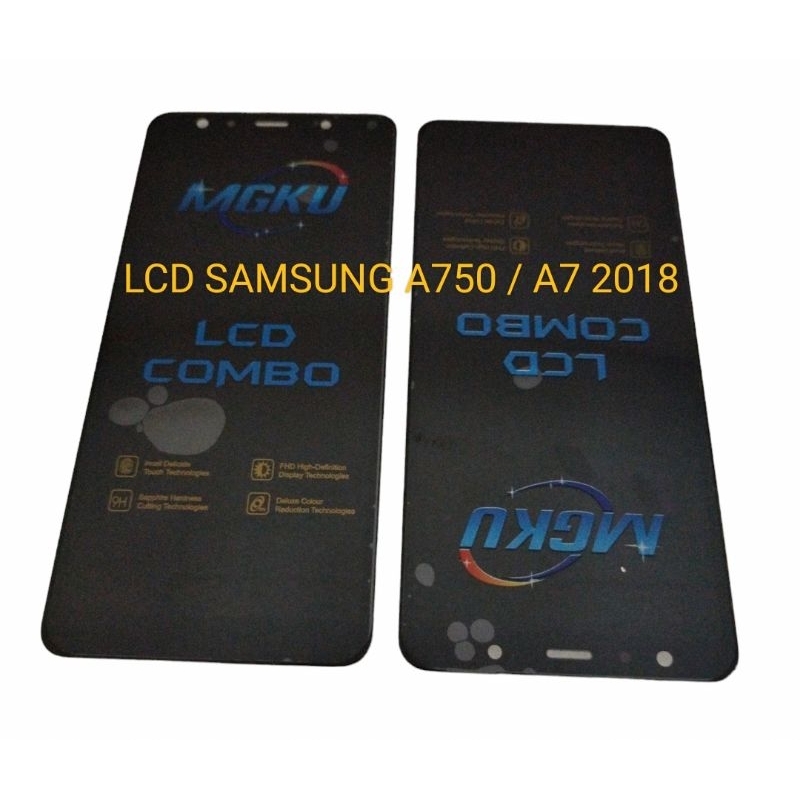 LCD TOUCHSCREEN SAMSUNG A750  - LCD FULLSET SAMSUNG A7 2018 ORIGINAL OEM