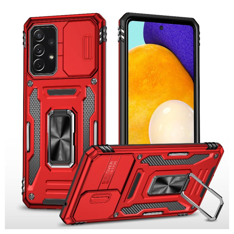 Case Samsung A73 5G - Casing Samsung A73 5G Hardcase Premium Protection New Generation Cover Army