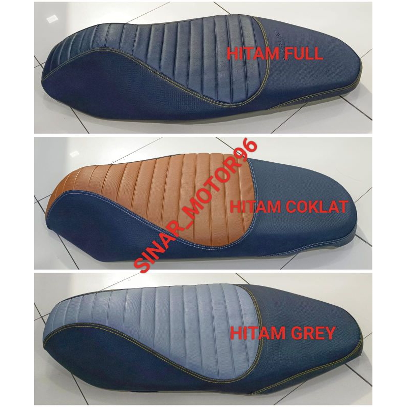 KULIT JOK LAPIS JOK MOTOR NEW EUROPE SLIM 2 WARNA N-MAX AEROX LEXI ADV PCX SCOOPY VARIO HIGH QUALITY