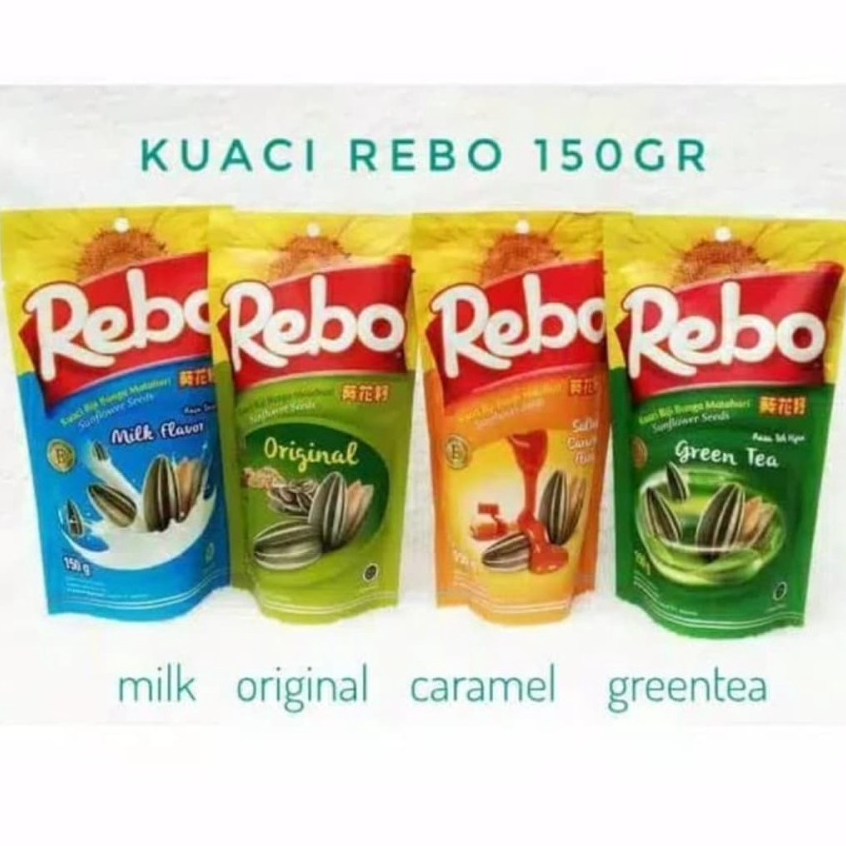 

Ready Stok Kuaci Rebo 150gram / kuacirebo 150 / Kuaci bunga matahari 150gr HALAL