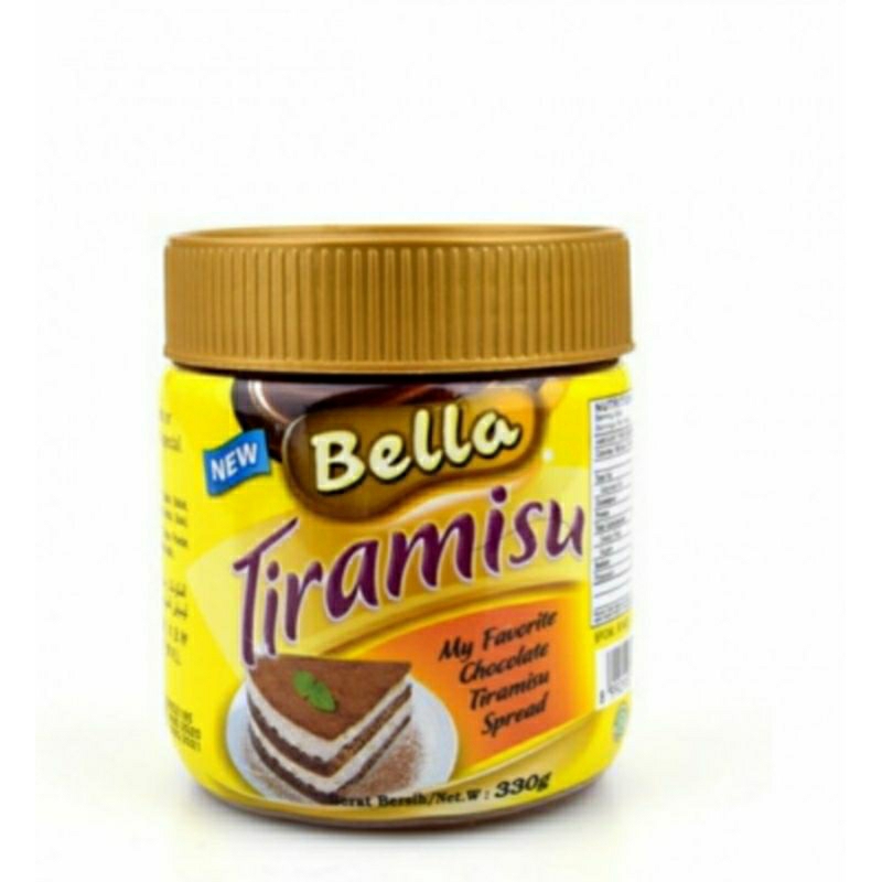 

bella spread chocolate, tiramisu, cheese