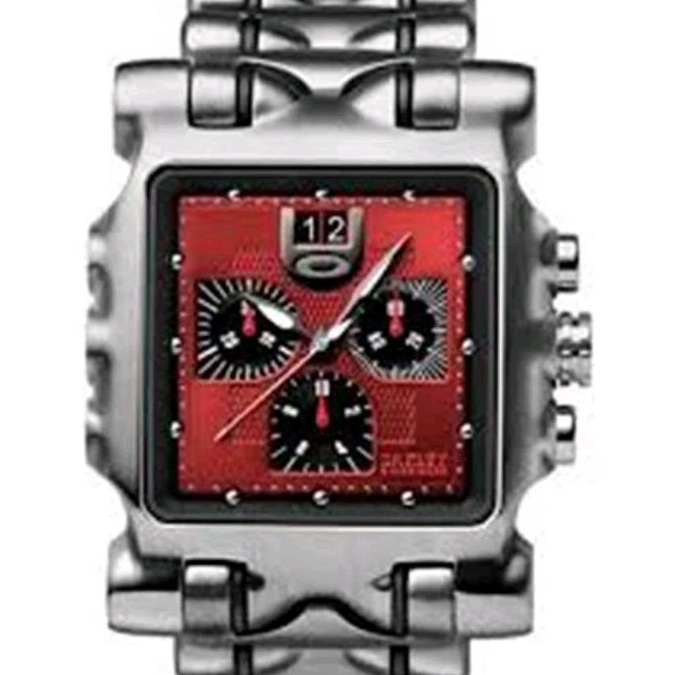 Jam Tangan Pria Mewah Oakley Tank  Minute Machine Swiss  Read Dial Titanium