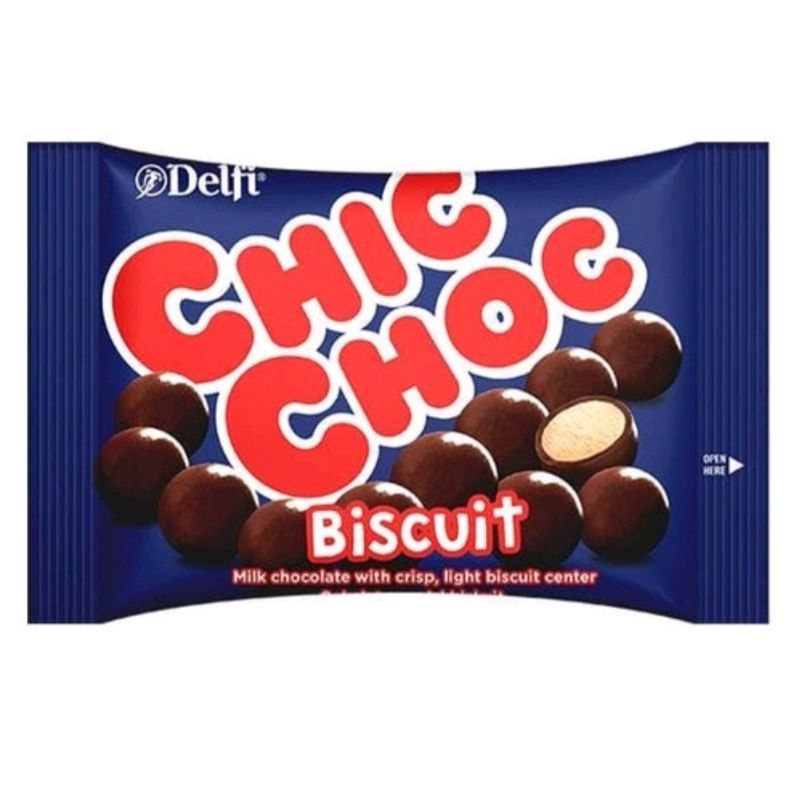 

Delfi chic choc permen biscuit coklat 40 gr