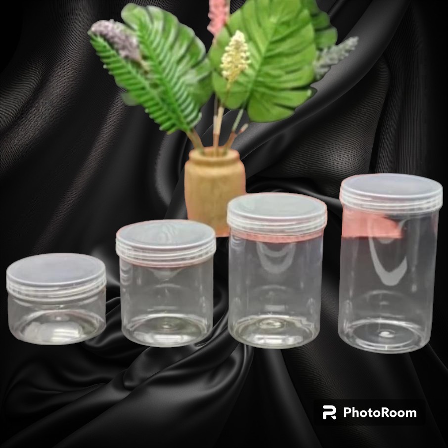 Stoples Tabung / Toples Silinder / Toples Bulat / Toples Tabung Tipis Ekonomis ukuran 400 ml, 500 ml