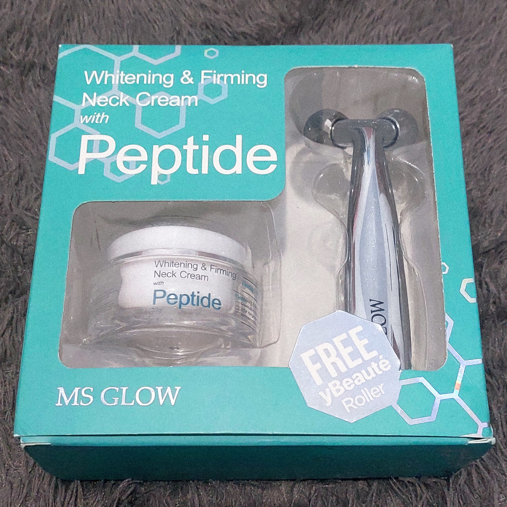 MS GLOW WHITENING &amp; FIRMING NECK CREAM WITH PEPTIDE