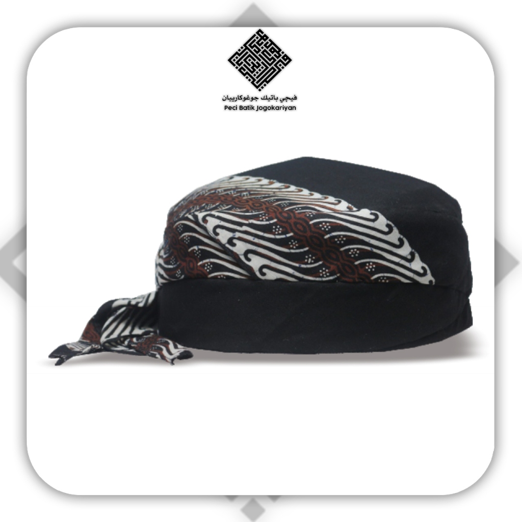 Peci Batik Jogokariyan Motif Sulur Sasro Original
