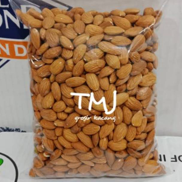 

Terbaru KACANG ALMOND MENTAH KUPAS PREMIUM 1KG (uk 27/30)