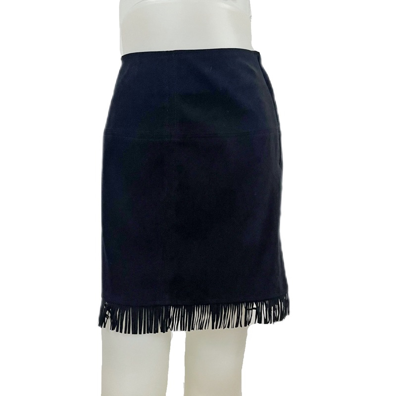 ROK HITAM SPAN BLUDRU VELVET BOHEMIAN SPAN MINI