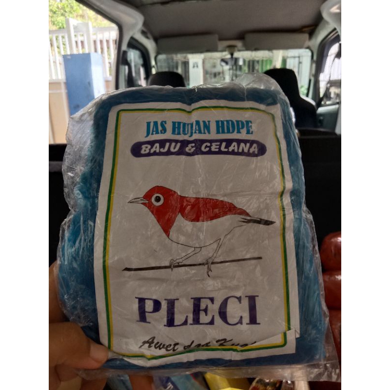 (1 Pcs) MANTEL PLASTIK BAJU CELANA