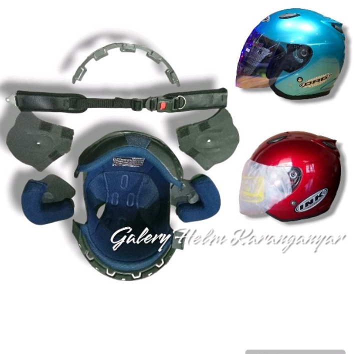 (CB)Paket Full Set Busa Helm DAG Centro Dan INK KW all Varian Helm || Spon Helm Centro