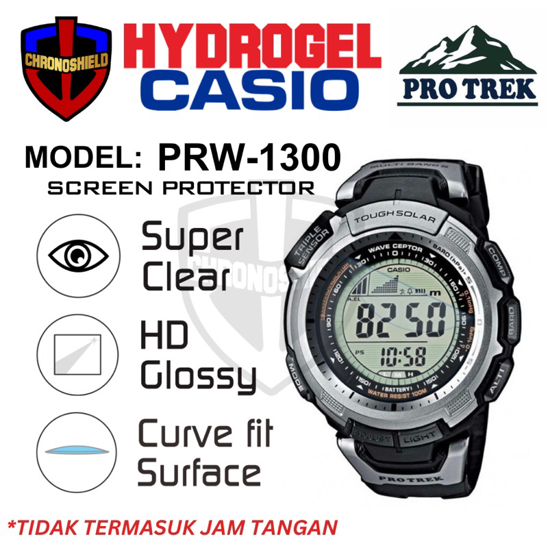Antigores Jam Tangan Casio ProTrek PRW 1300 prw1300 Hydrogel