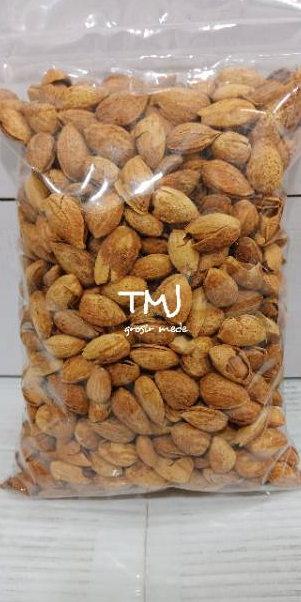 

Dijamin Ori>/ ALMOND CANGKANG RASA SUSU OLEH2 HAJI/UMROH 1KG