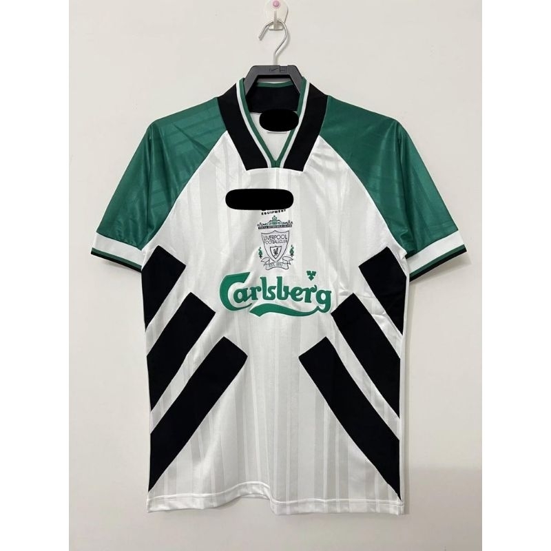 JERSEY BOLA RETRO LIVERPOOL AWAY 1993 - 1995 GRADE AAA IMPORT