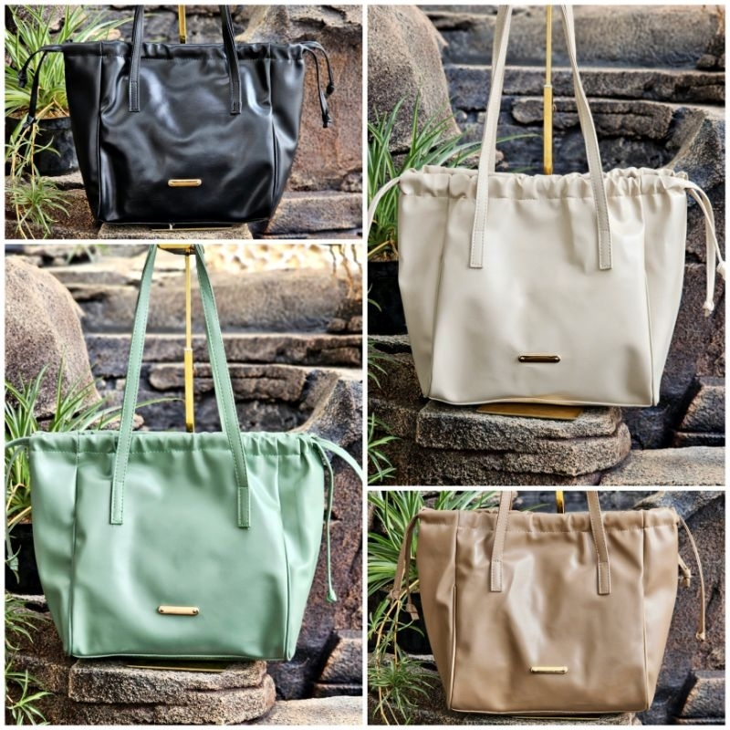 Tote Bag ALICE Tas Bahu Wanita Kulit Import Premium