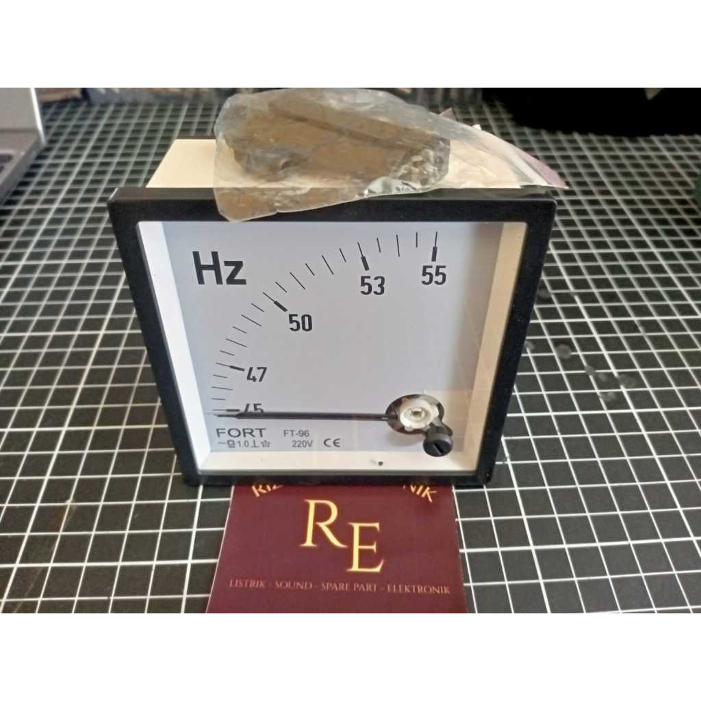 hz meter analog dan volt meter inatech