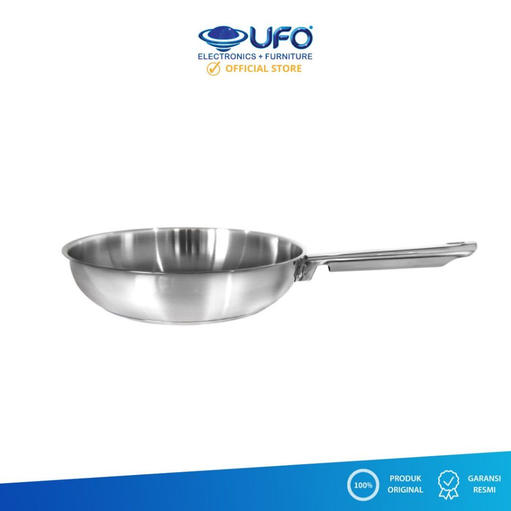 Kedawung Master Chef Professional Panci Stainless Frying Pan 24 Cm PROFESSIONALFP24CM