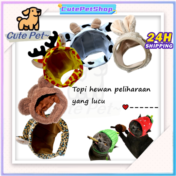 COD topi rajut kucing/topi kucing/ asesoris kucing/ topi rajut anjing / topi hewan /  topi hewan pel