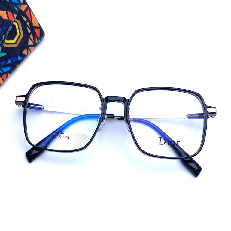 Kacamata Wanita Kotak Besar Antiradiasi Photocromic