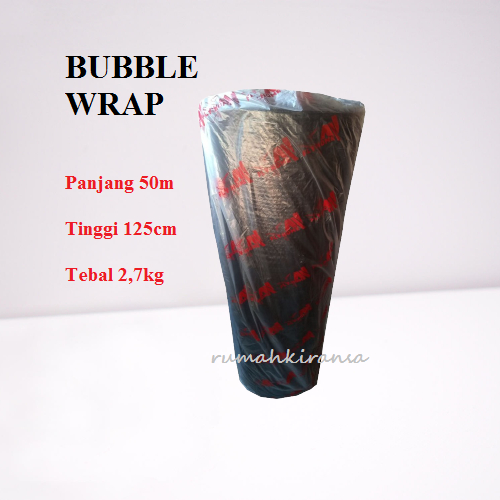 

Plastik Bubble Wrap 2,7 KG 125cm x 50 meter | Bubble Berkualitas | Bubble Wrap Terdekat| Bubble Wrap Harga Terjangkau