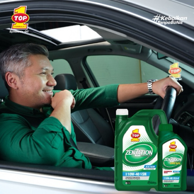 oli mobil 100% original top 1 zenzation dan zenzation diesel