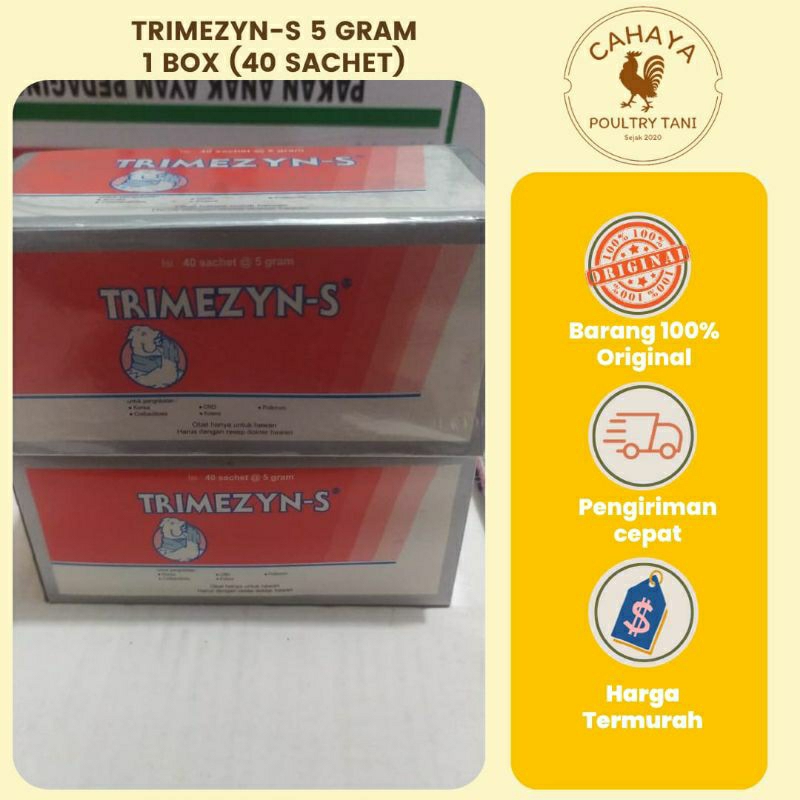 Trimezyn 5 Gram 1 Box 40 Pcs